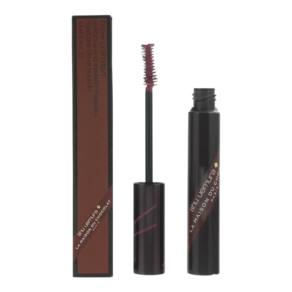 Shu Uemura Unlimited Waterproof – Mascara for Women, La Maison Du Chocolat Cassis Violet, 4.4 ml