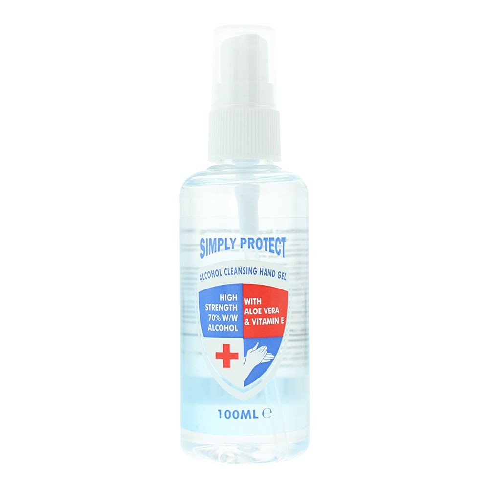 Simply Protect Alcohol Anti-Bacterial – Hand Gel Unisex, 100 ml