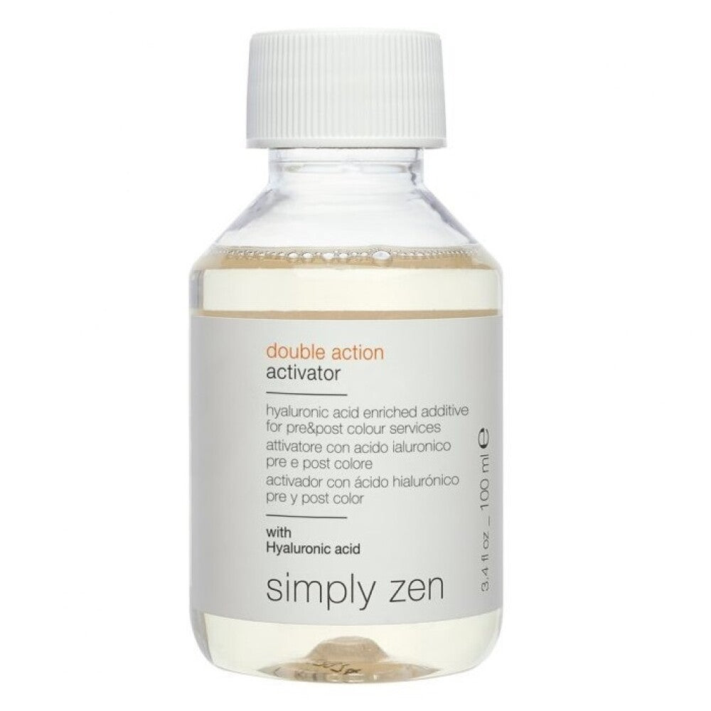 Simply Zen Double Action Hyaluronic Acid – Leave-In Scalp Treatment Lotion Unisex, For Colour Protection, 100 ml
