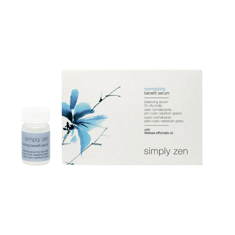 Simply Zen Set Simply Zen Normalizing – Leave-In Scalp Treatment Serum for Women, For Rebalancing, 12 pcs, 5 ml
