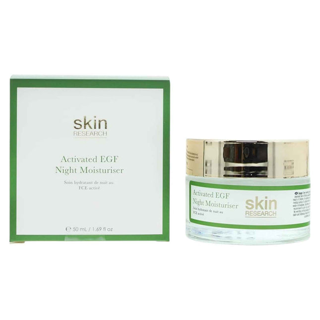 Skin Research Advanced Epidermal Growth Factor Hydrating At Night – Cream for Women, For Face, 50 ml