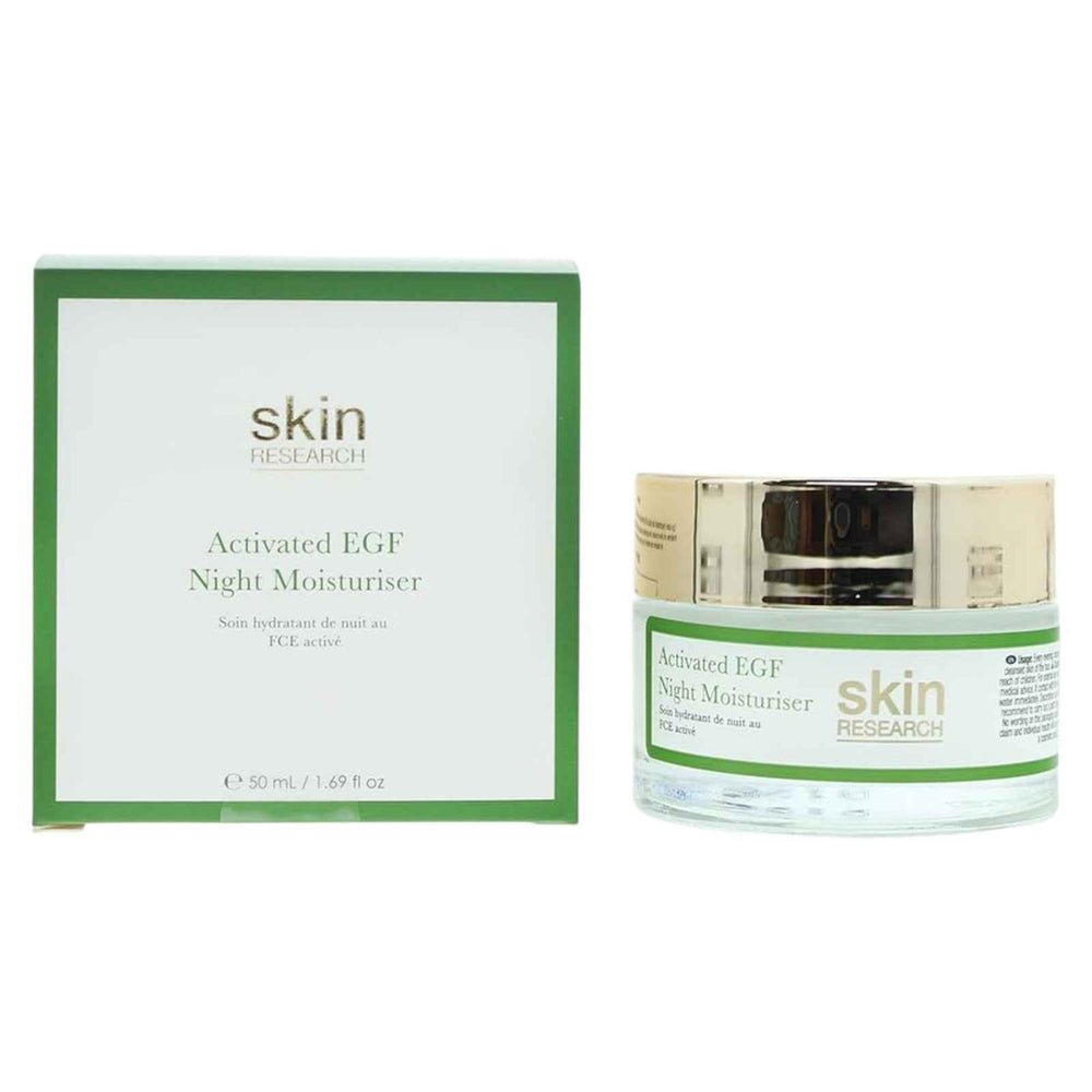 Skin Research Advanced Epidermal Growth Factor Hydrating At Night – Cream for Women, For Face, 50 ml