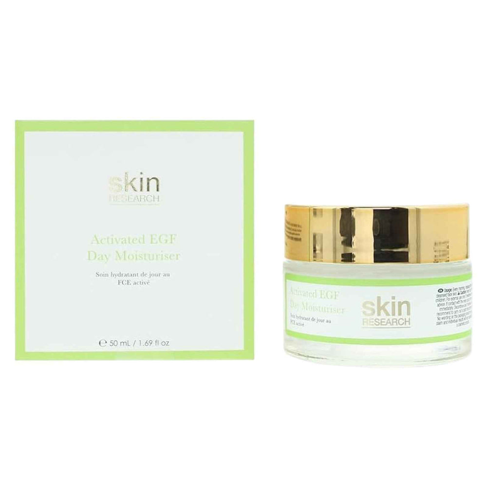 Skin Research Advanced Epidermal Growth Factor Moisturiser – Cream for Women, For Face, 50 ml