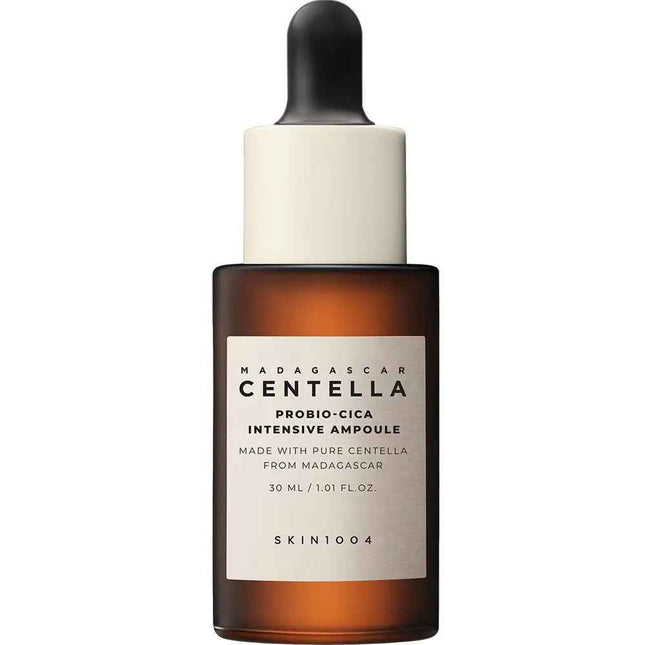 Skin1004 Madagascar Centella Probio-Cica Hydrating & Soothing – Ampoules Treatment Serum for Women, Dullness, For Face, 30 ml