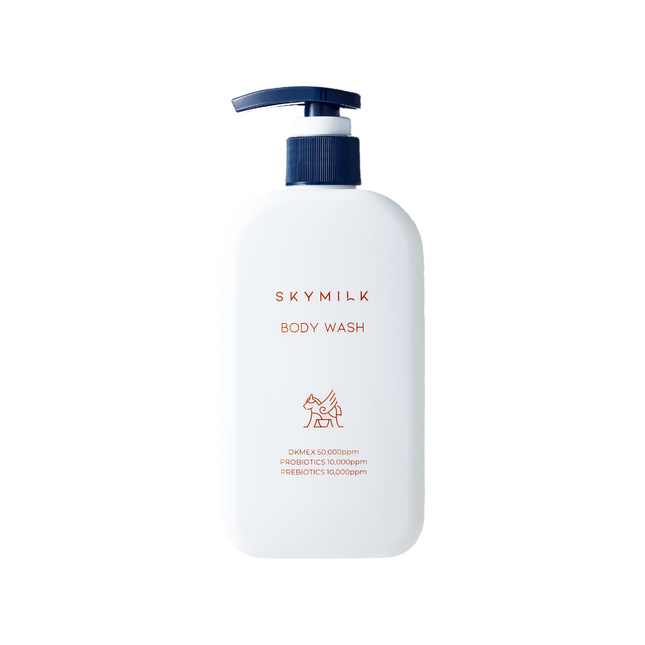 SKYMILK Pro-Prebiotics Donkey Milk – Body Wash for Women, 300 ml