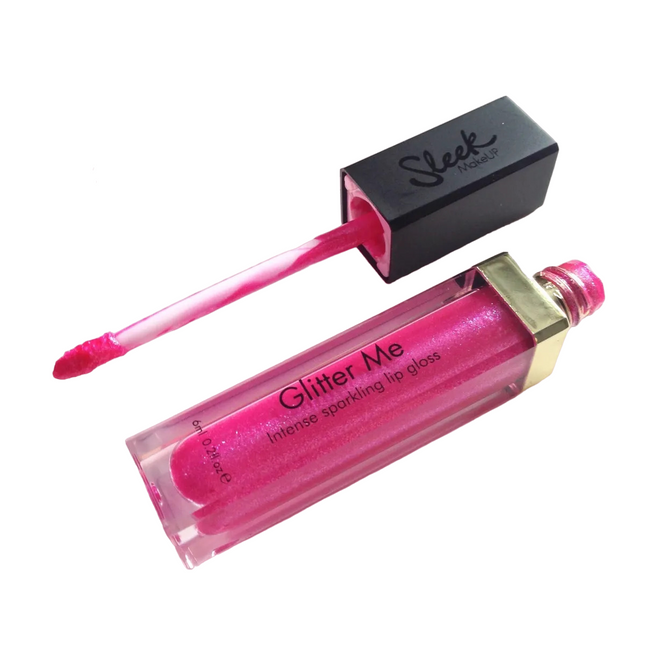 Sleek MakeUP Glitter Me – Lip Gloss for Women, Uptown Girl, 6 ml