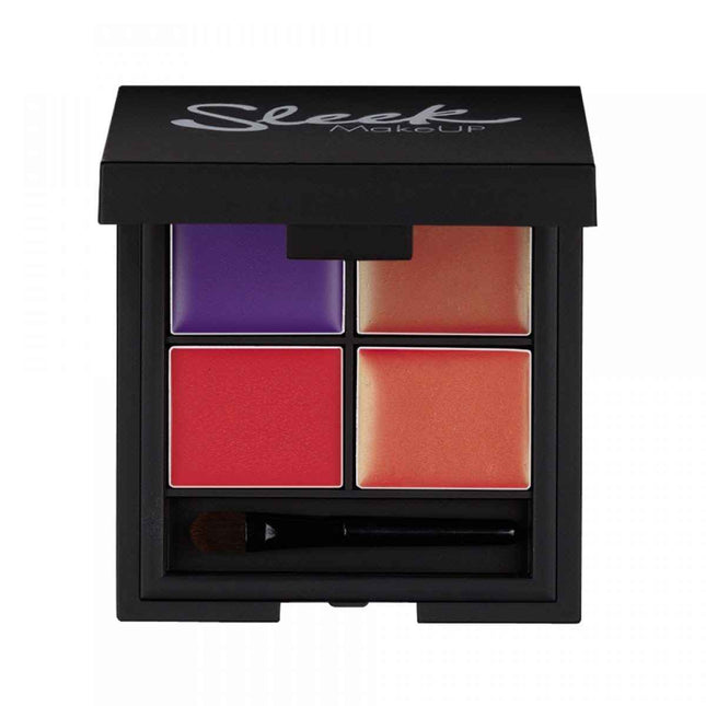 Sleek MakeUP Lip 4 – Lip Palette for Women, 861, Mardi Gras, 5.4 g