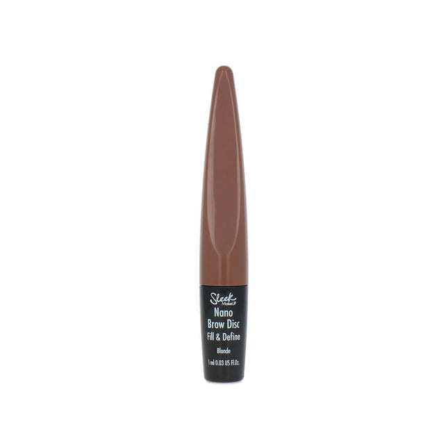 Sleek MakeUP Nano Brow Disc Fill & Define – Eyebrow Gel for Women, Blonde, 1 ml
