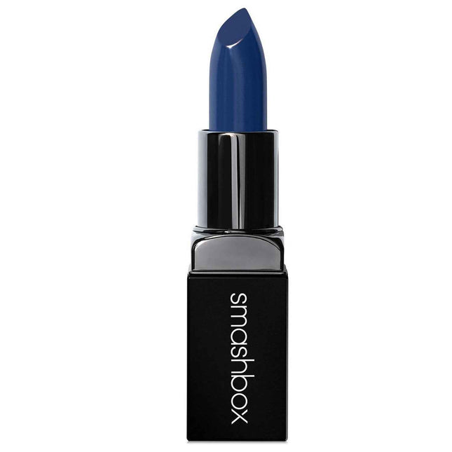 Smashbox Be Legendary Matte Cream – Cream Lipstick for Women, Deep Blue, 3 g