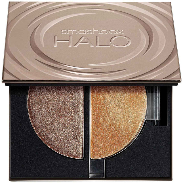 Smashbox Halo Healthy Glow Illuminating – Highlighter Palette for Women, Golden Bronze, 5 g