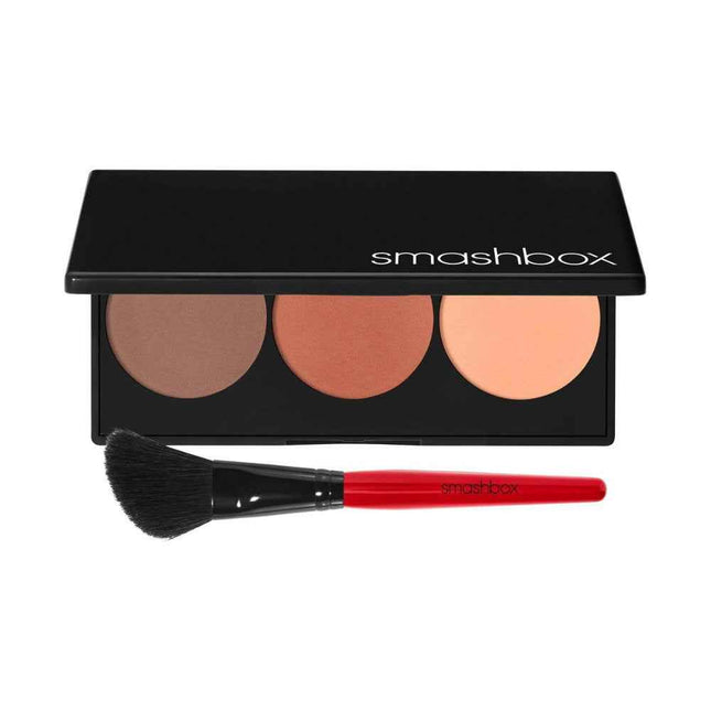 Smashbox Step-By-Step – Contouring Palette for Women, Deep, 11.47 g