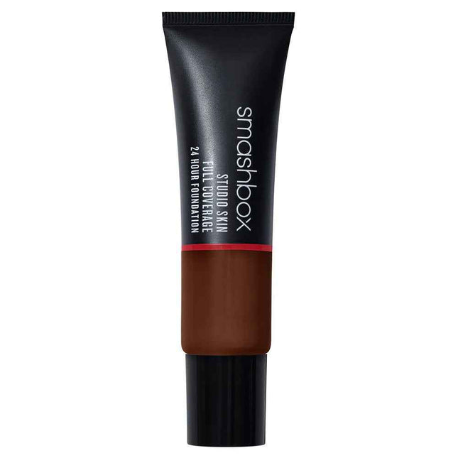 Smashbox Studio Skin High Cover – Liquid Foundation for Women, 4.4, Deep Cool & Reddish, 30 ml