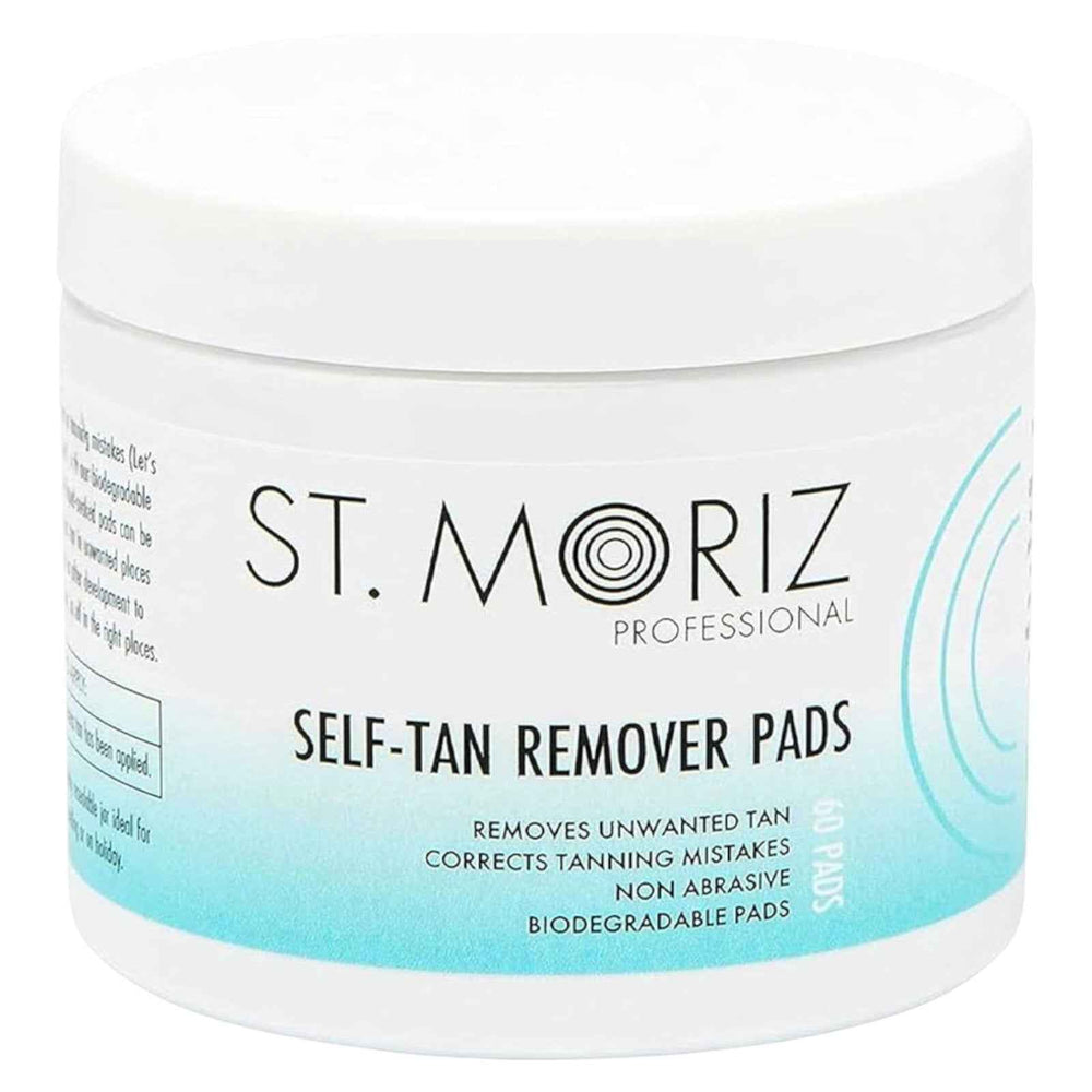 St. Moriz Professional Foaming Self-Tan Remover – Self-Tanning Drops Unisex, For Face & Body, 60 pcs, 60 pcs