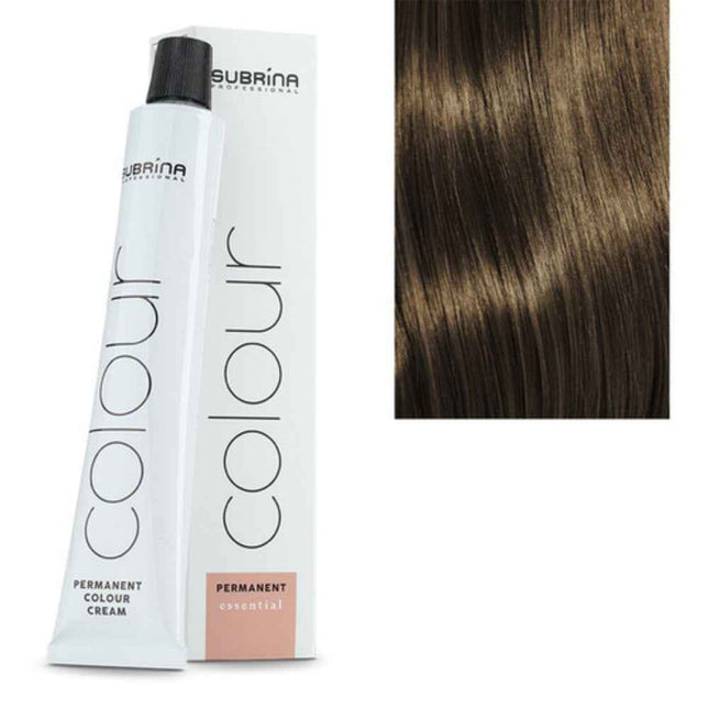 Subrina Professional Essential Colour – Permanent Hair Dye for Women, 6/8 Matte Dark Blonde, 100 ml