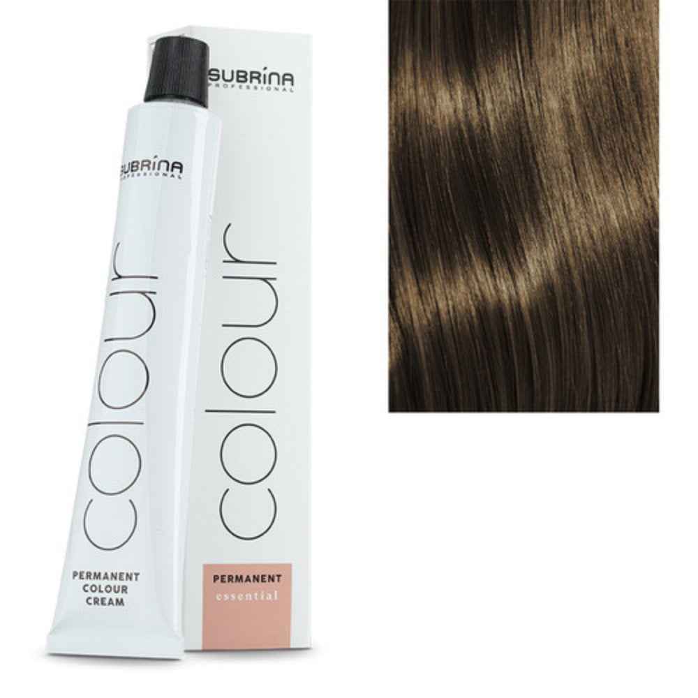 Subrina Professional Essential Colour – Permanent Hair Dye for Women, 6/8 Matte Dark Blonde, 100 ml