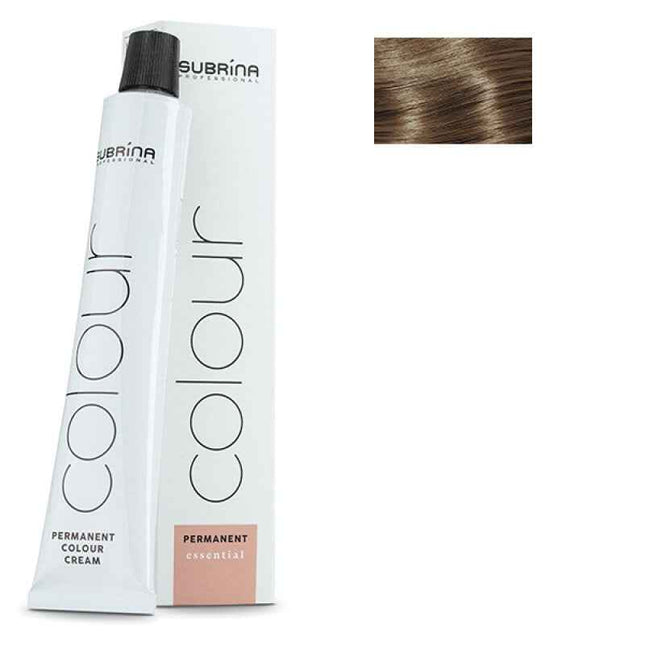 Subrina Professional Essential Colour – Permanent Hair Dye for Women, 7/00 Natural Medium Blonde, 100 ml