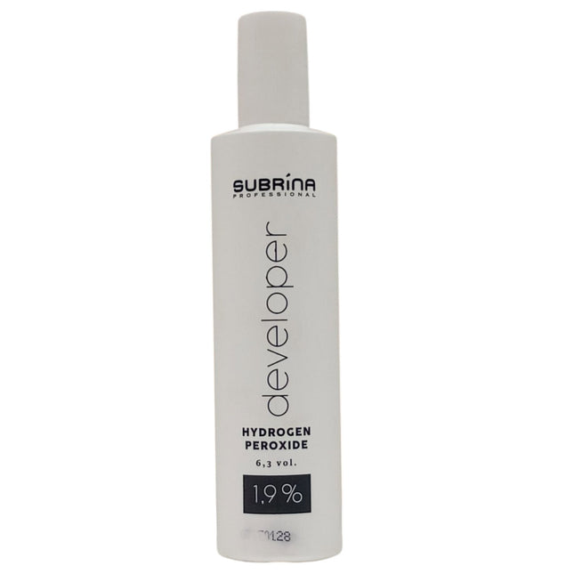 Subrina Professional Hydrogen Peroxide Developer – Hair Oxidant Lotion for Women, 1.9%, 6.3 vol, 120