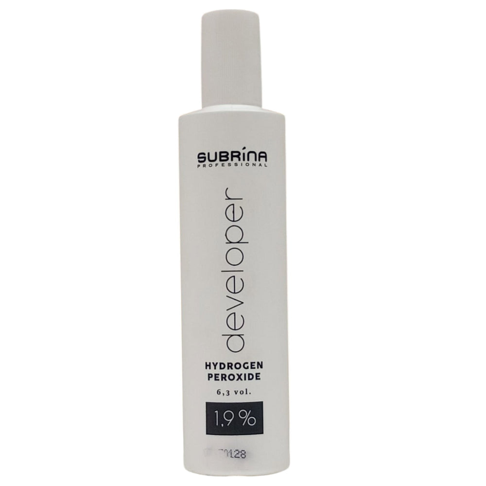 Subrina Professional Hydrogen Peroxide Developer – Hair Oxidant Lotion for Women, 1.9%, 6.3 vol, 120