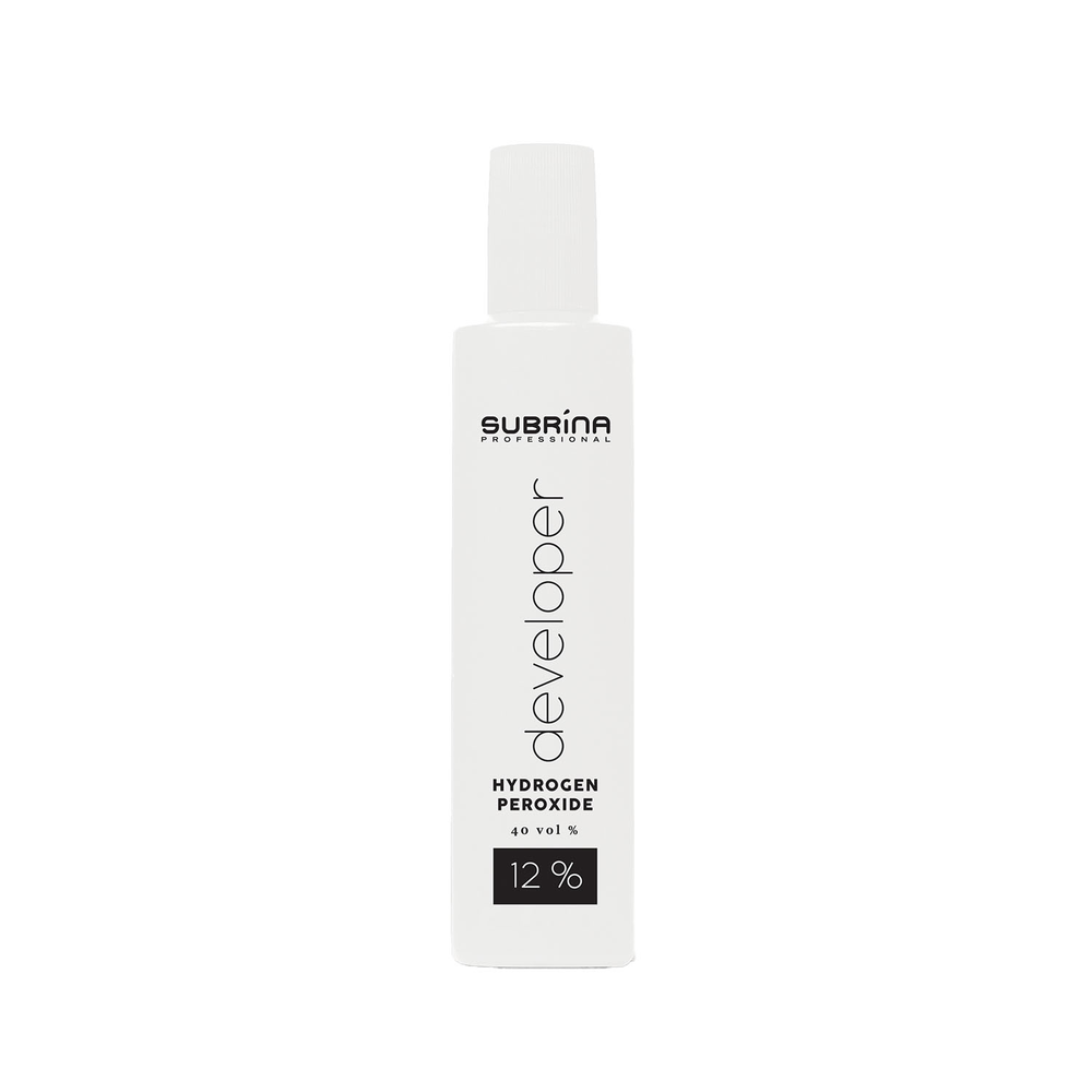 Subrina Professional Hydrogen Peroxide Developer – Hair Oxidant Lotion for Women, 12%, 40 vol, 120
