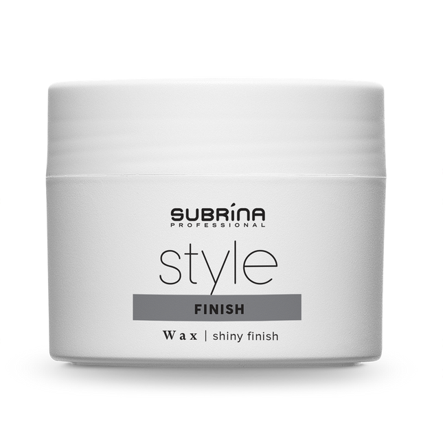 Subrina Professional Style Finish – Hair Styling Wax for Women, Shiny Finish, Flexible Hold, 100 ml