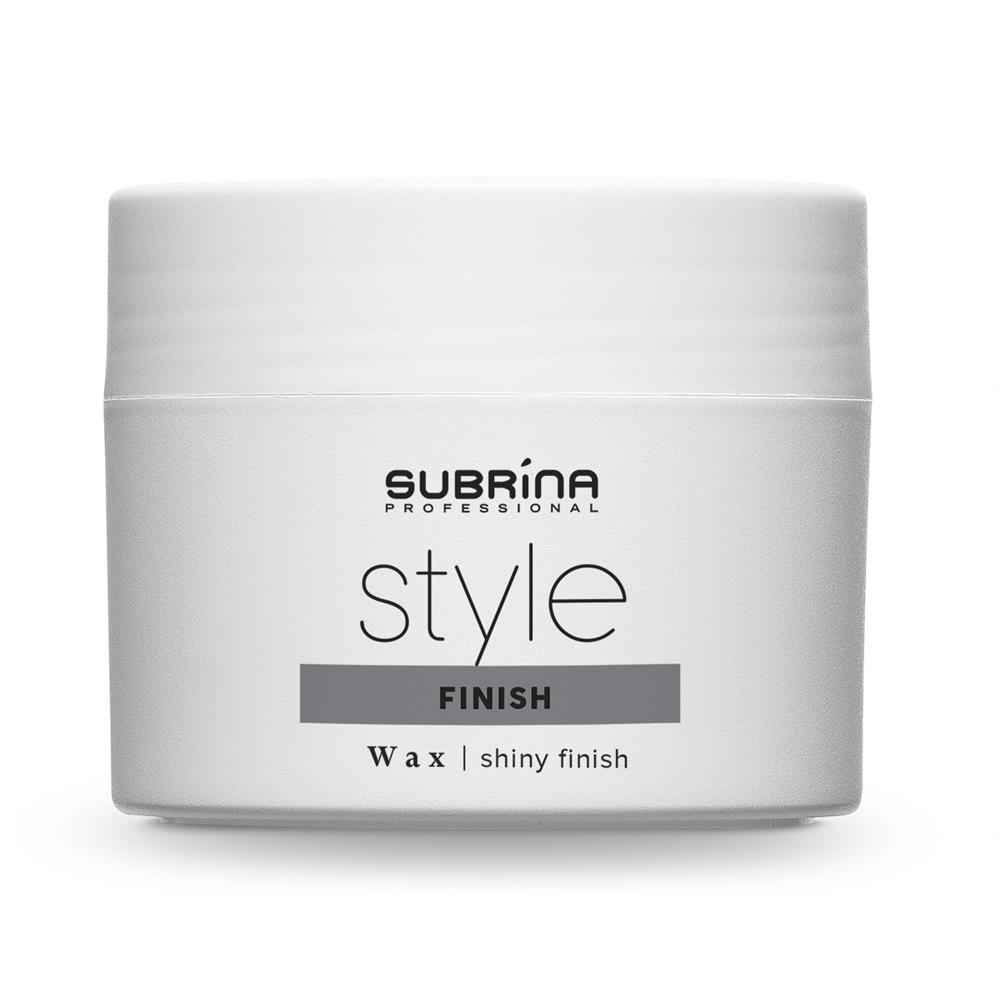 Subrina Professional Style Finish – Hair Styling Wax for Women, Shiny Finish, Flexible Hold, 100 ml