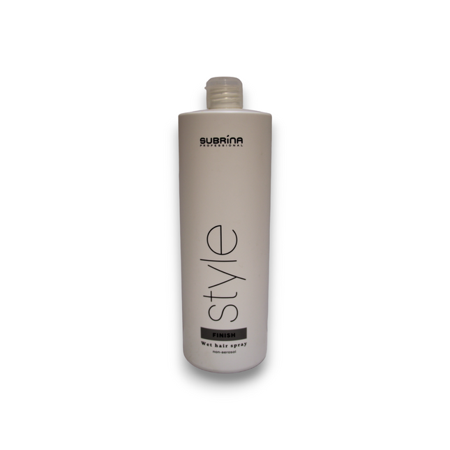 Subrina Professional Style Finish Wet – Hair Spray for Women, For Styling, Extreme Hold, 1000 ml