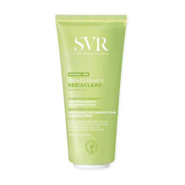 SVR Sebiaclear Moisturizing – Cleansing Cream for Women, 200 ml