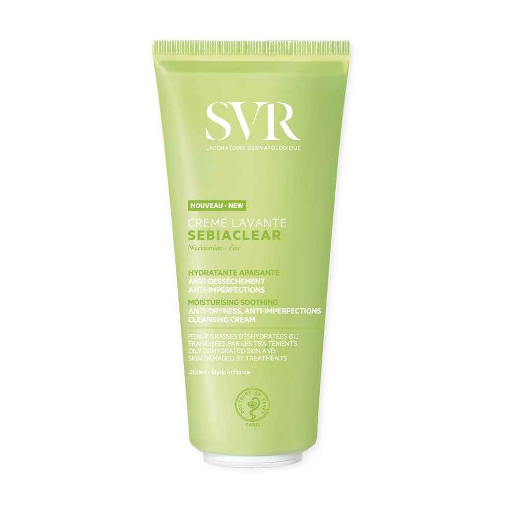 SVR Sebiaclear Moisturizing – Cleansing Cream for Women, 200 ml