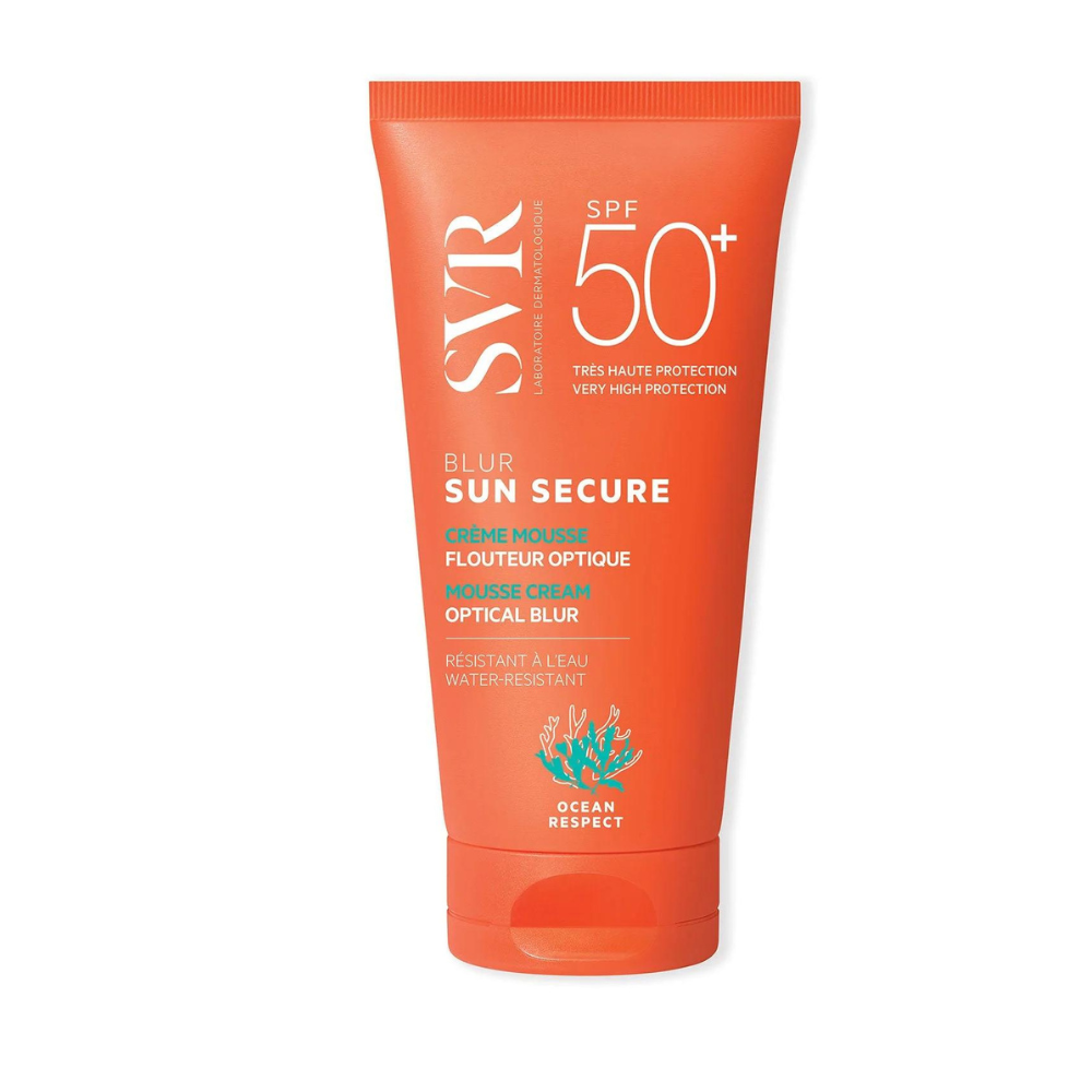 SVR Sun Secure Blur Parfum-Free Sun Protection – Sunscreen Cream, For Face, SPF 50+, 50 ml