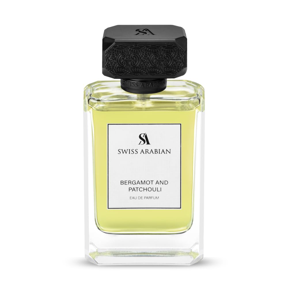 Swiss Arabian Bergamot And Patchouli – Eau de Parfum for Men, 100 ml