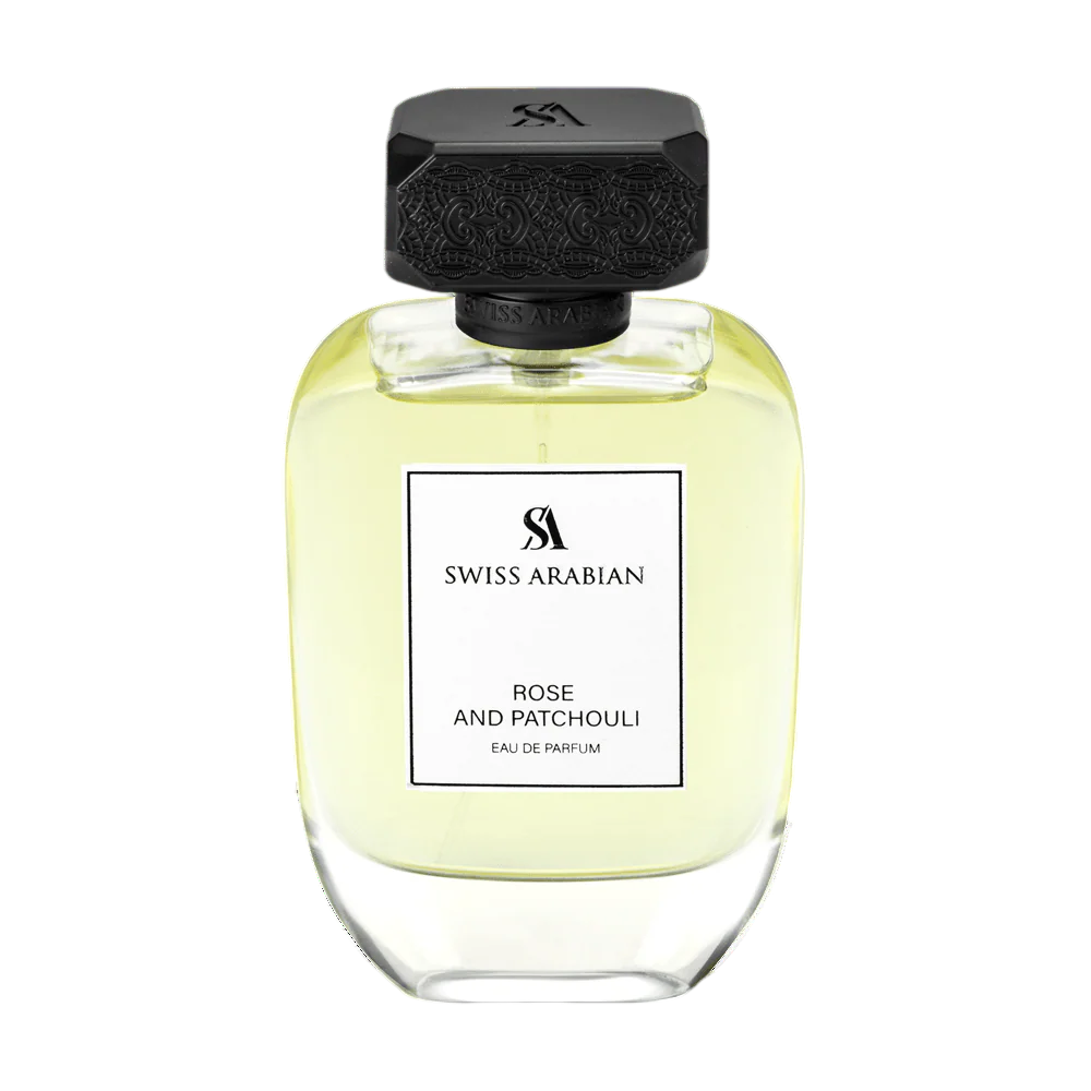 Swiss Arabian Rose and Patchouli – Eau de Parfum for Women, 100 ml