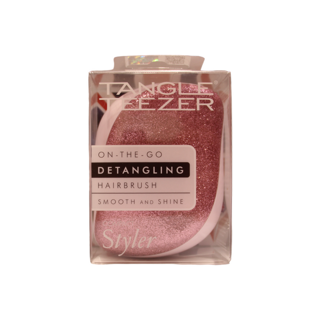 Tangle Teezer Compact Styler Detangler – Hair Brush for Women, Candy Sparkle