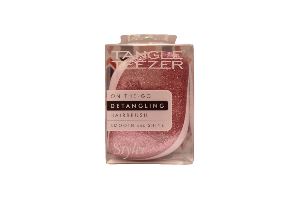 Tangle Teezer Compact Styler Detangler – Hair Brush for Women, Candy Sparkle