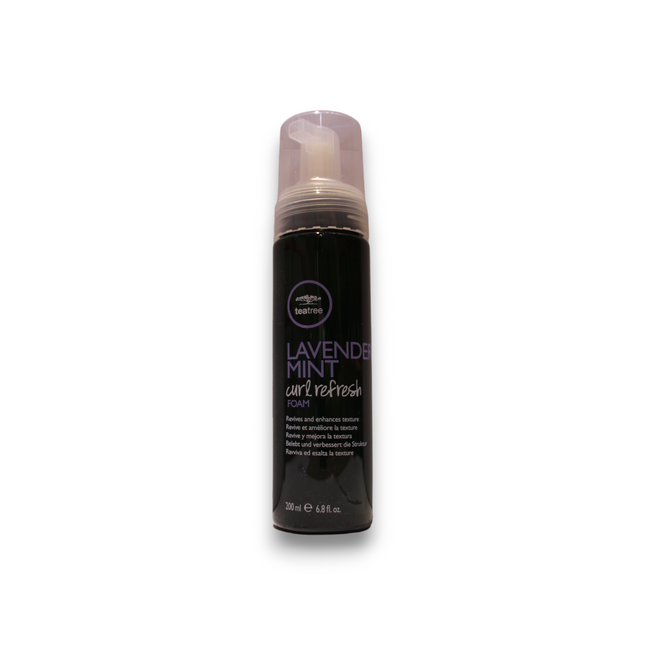 Tea Tree by Paul Mitchell Lavender Mint Paraben-Free – Hair Styling Foam for Women, Curl Refresh, 200 ml