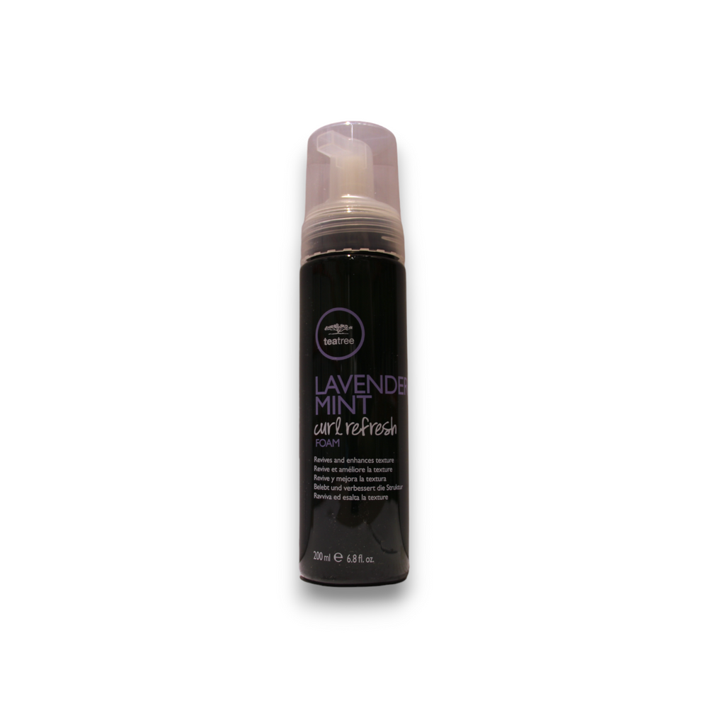 Tea Tree by Paul Mitchell Lavender Mint Paraben-Free – Hair Styling Foam for Women, Curl Refresh, 200 ml