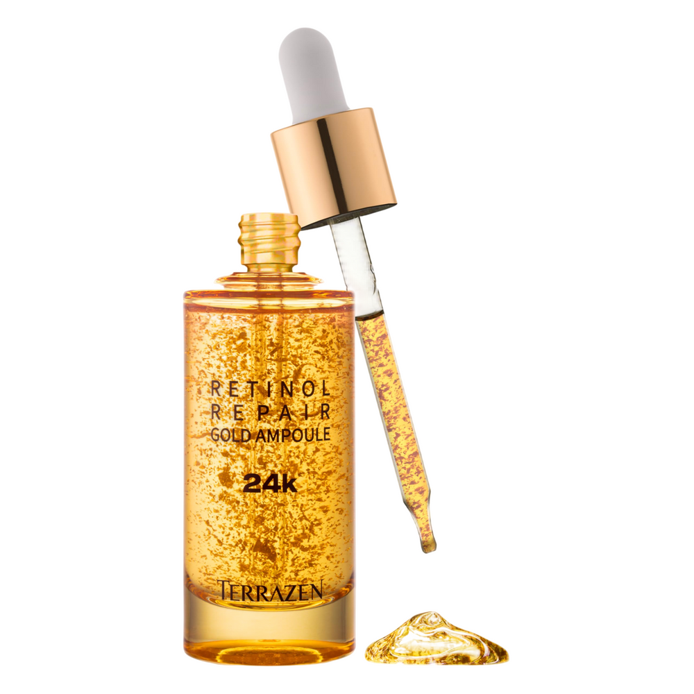Terrazen Retinol Repair 24K gold Firming – Ampoules Treatment Serum for Women, Anti-aging, For Face, 50 ml