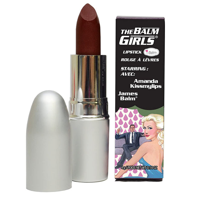 The Balm Girls – Cream Lipstick for Women, Marron Berry, 4 g