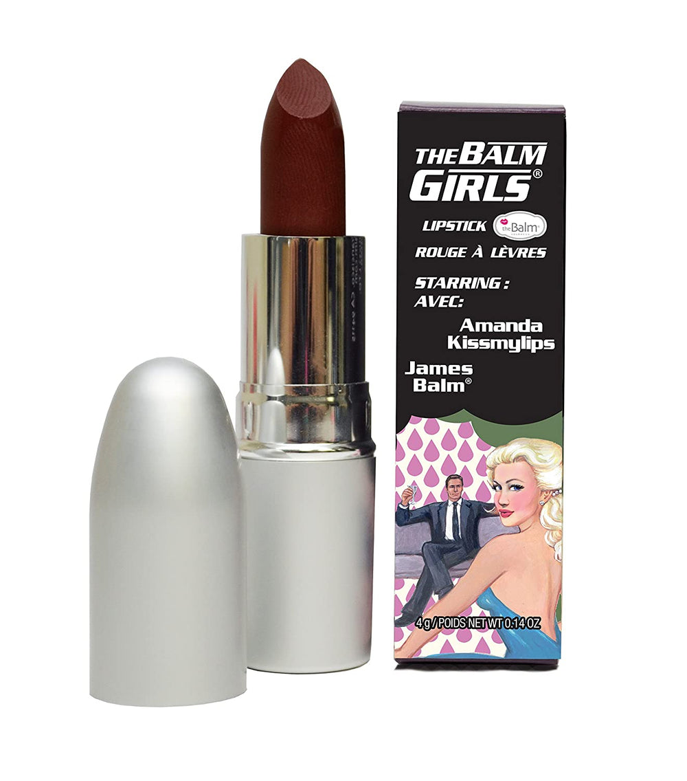 The Balm Girls – Cream Lipstick for Women, Marron Berry, 4 g