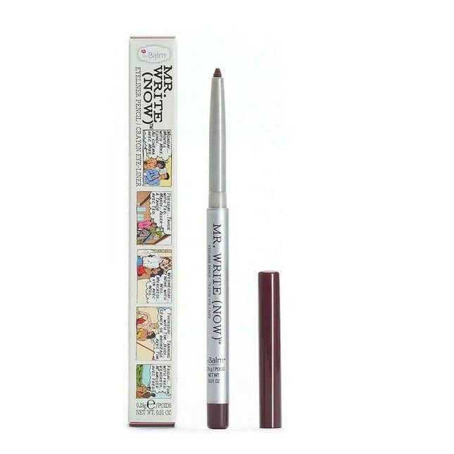 The Balm Mr.Write(Now) Precision – Gel Pencil Eyeliner for Women, B. Bordoeaux, 0.28 g