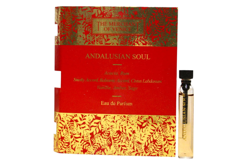 The Merchant Of Venice Andalusian Soul – Eau de Parfum Unisex, 2 ml Vial