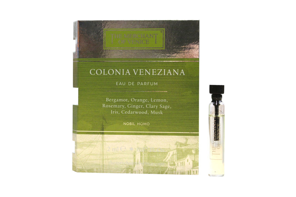 The Merchant Of Venice Colonia Veneziana – Eau de Parfum for Men, 2 ml Vial