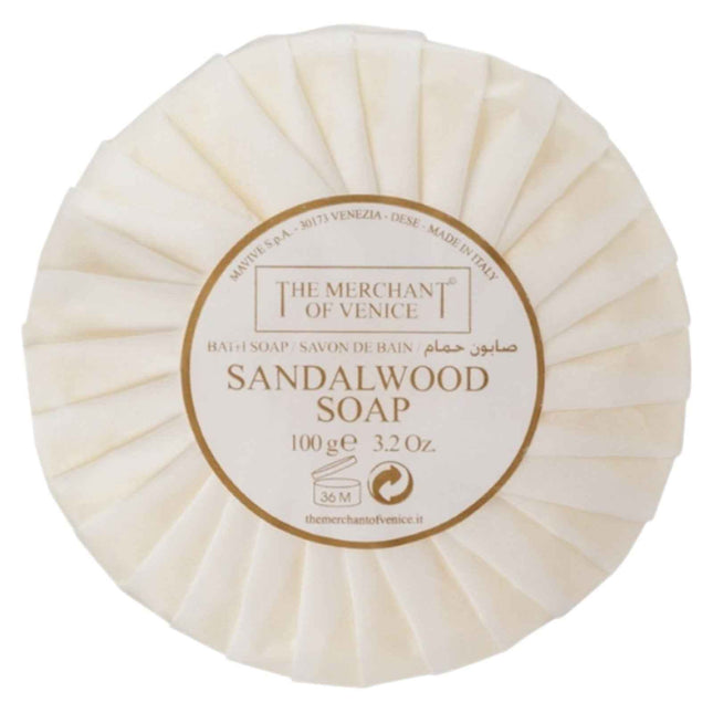 The Merchant Of Venice Sandalwood – Soap Bar Unisex, Body, 100 g