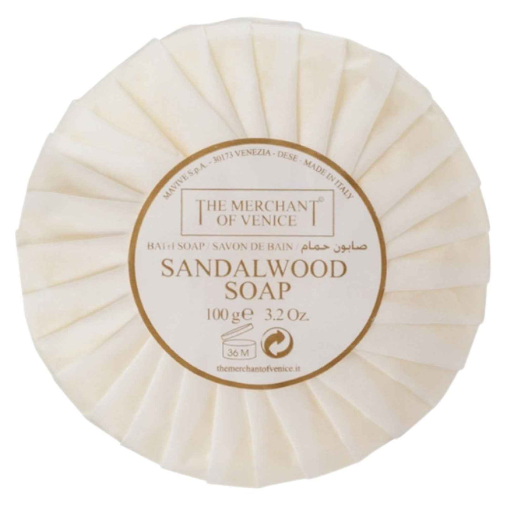 The Merchant Of Venice Sandalwood – Soap Bar Unisex, Body, 100 g