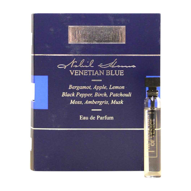 The Merchant Of Venice Venetian Blue – Eau de Parfum for Men, 2 ml Vial