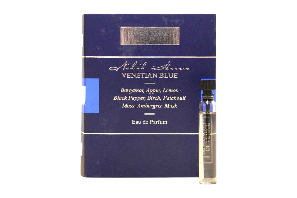 The Merchant Of Venice Venetian Blue – Eau de Parfum for Men, 2 ml Vial