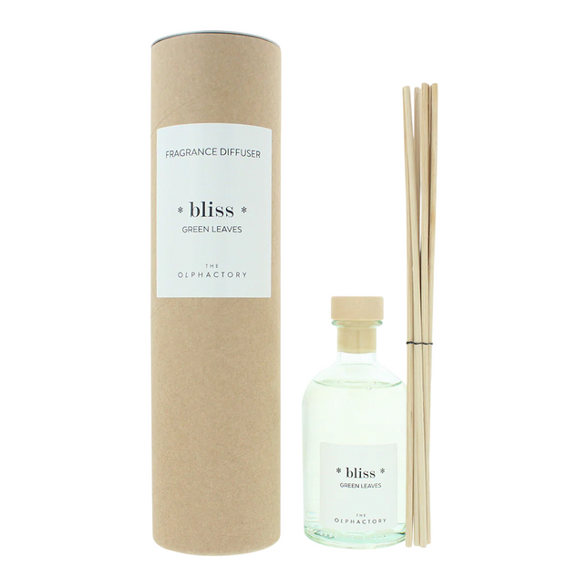 The Olphactory Bliss Green Leaves Fragrance Sticks – Aroma Reed Diffuser Unisex, 100 ml
