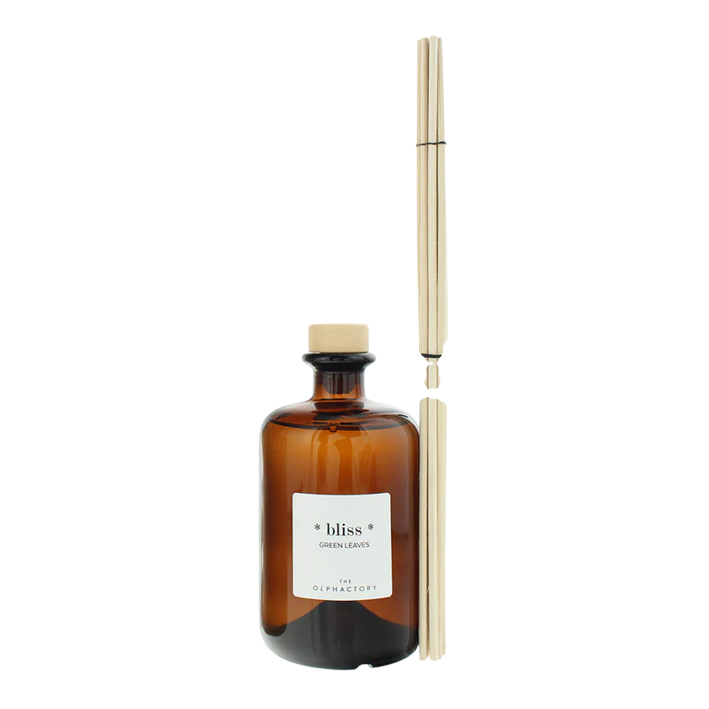 The Olphactory Bliss Green Leaves Fragrance Sticks – Aroma Reed Diffuser Unisex, 500 ml