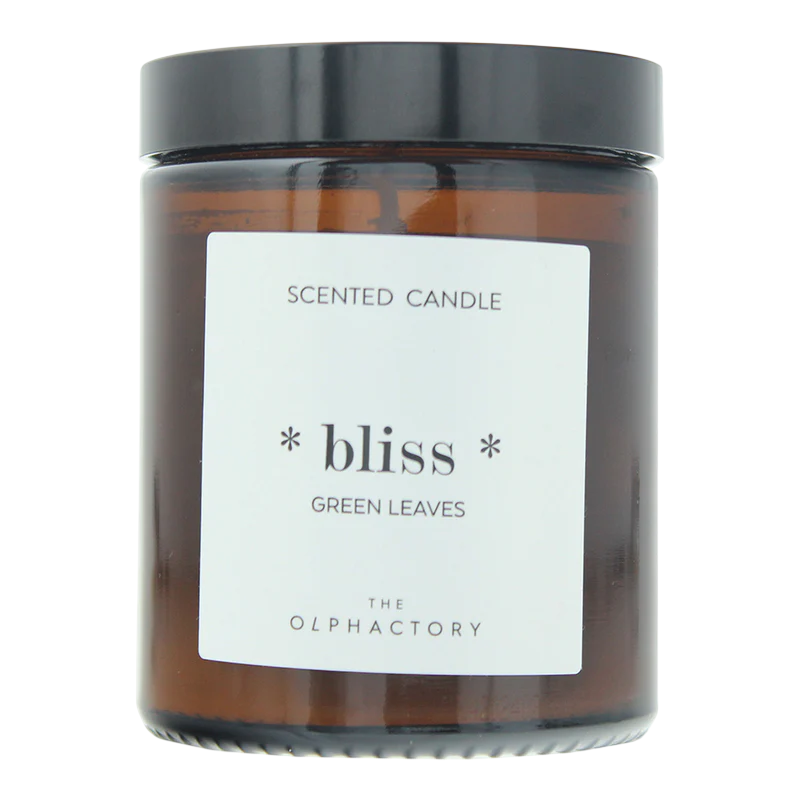 The Olphactory Bliss Green Leaves – Scented Candle Unisex, 135 g