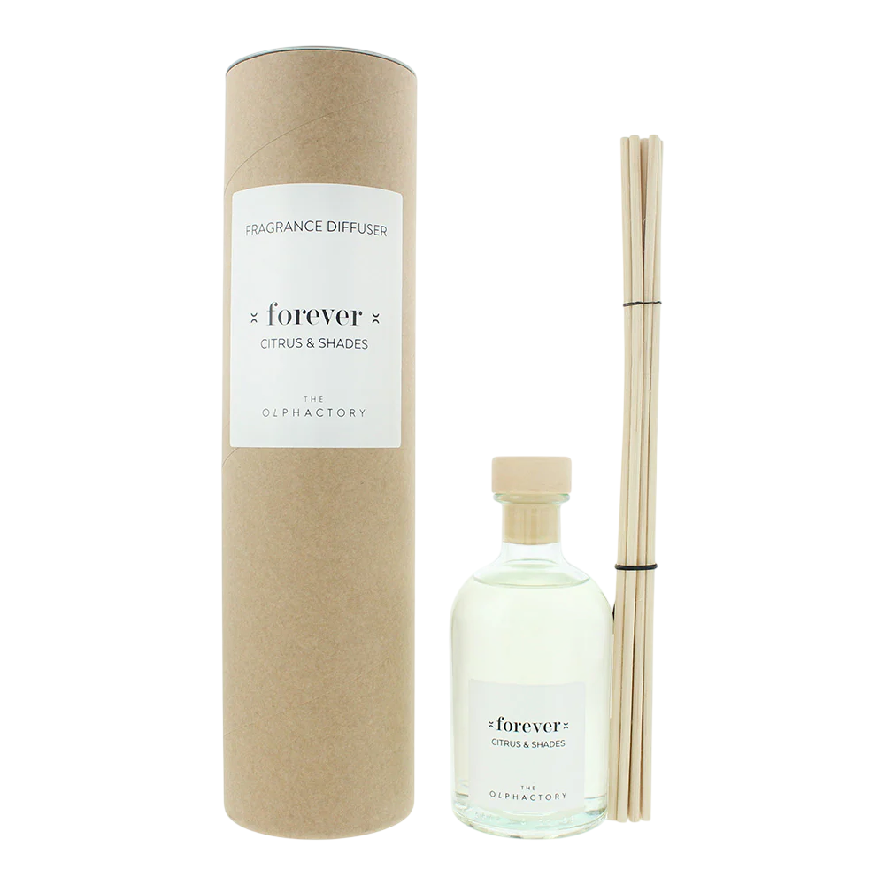 The Olphactory Forever Citrus & Shades Fragrance Sticks – Aroma Reed Diffuser Unisex, 250 ml