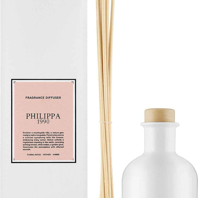 The Olphactory Philippa 1990 Fragrance Sticks – Aroma Reed Diffuser Unisex, 500 ml